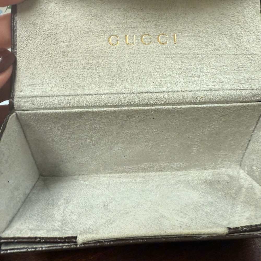 Gucci sunglass case